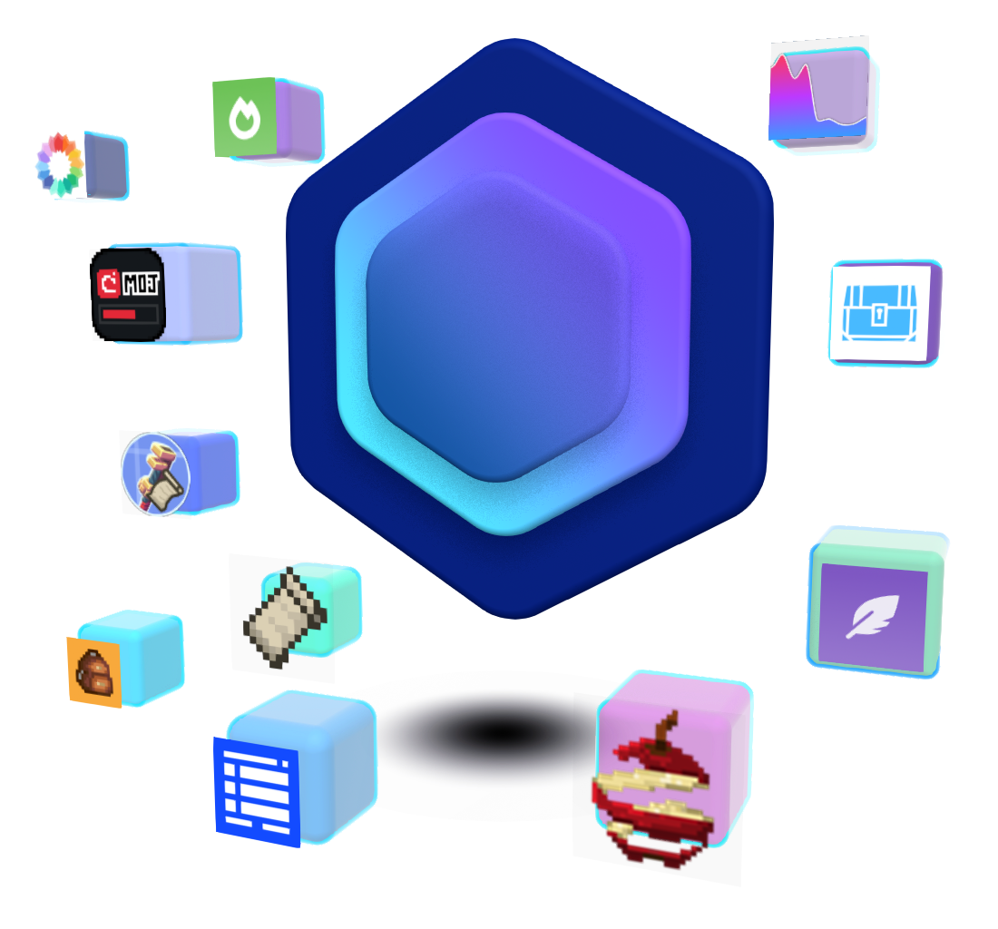 fun 3D blockloader graphic